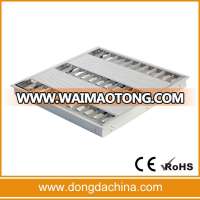 Factory fluorescent grille lighting fixture T5 3*14w