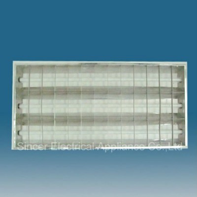 T8 Recessed grille lamp,3*36W