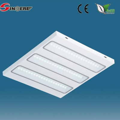 ceiling mount motion sensor light recessed type indoor Square 600*600mm LED Fluorescent Light Panel interior lighting